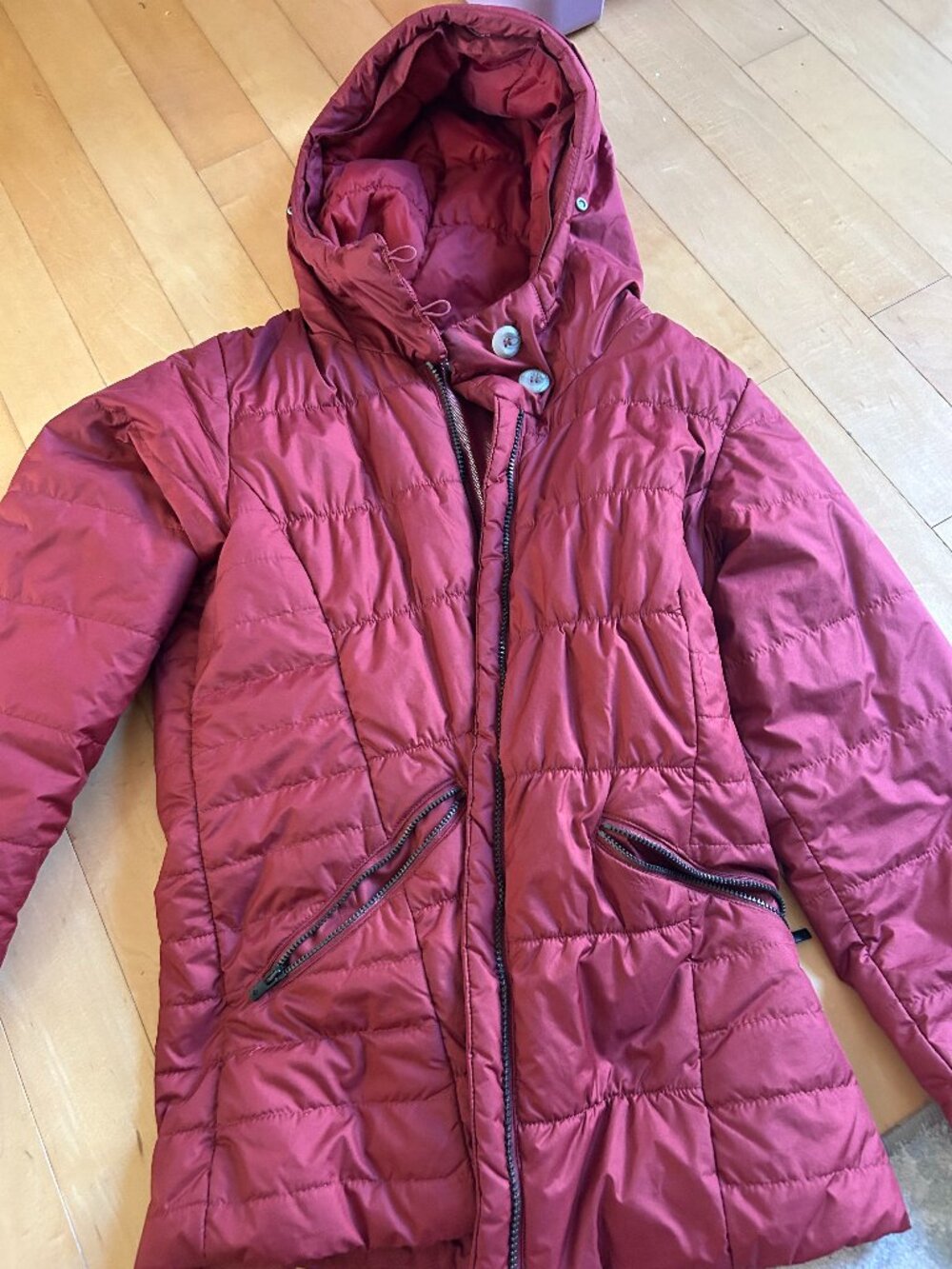 Columbia Red Puffer Jacket - Size Small